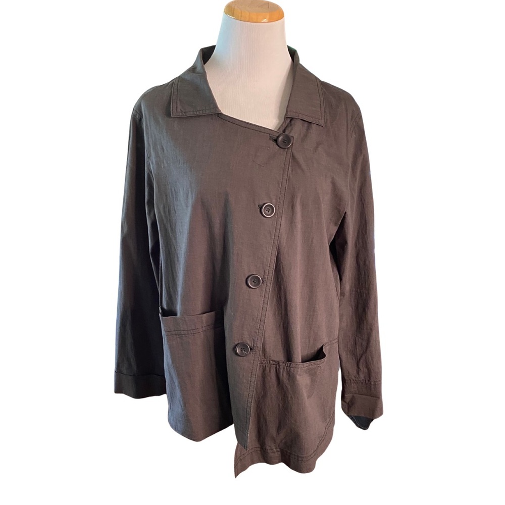 Oska grey blazer/shirt size 8